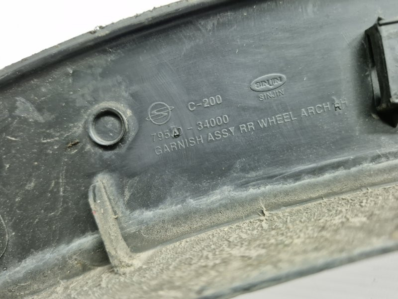 Накладка крыла SsangYong Korando C200 2.0 DIESEL 2010 задн. прав. (б/у) Київ - зображення 7