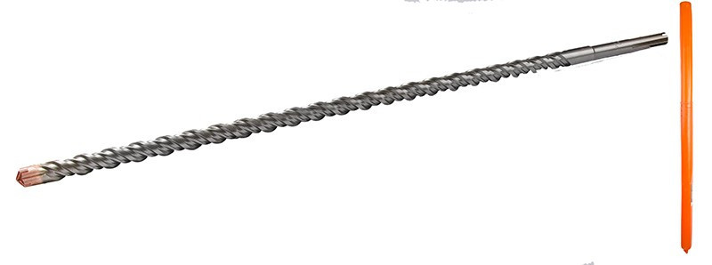 Сверло для бетона GRANITE SDS-MAX 28х800 мм QUADRO S4 4-28-800 Харків - зображення 1