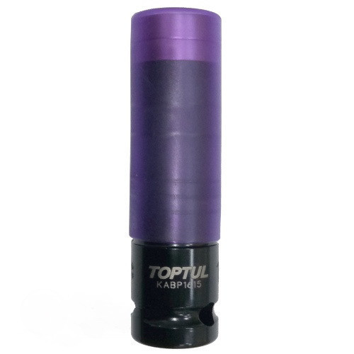 Головка торцевая длинная TOPTUL 1/2" ударная для шиномонтажа 15мм Pro-Series KABP1615 Харків - зображення 1