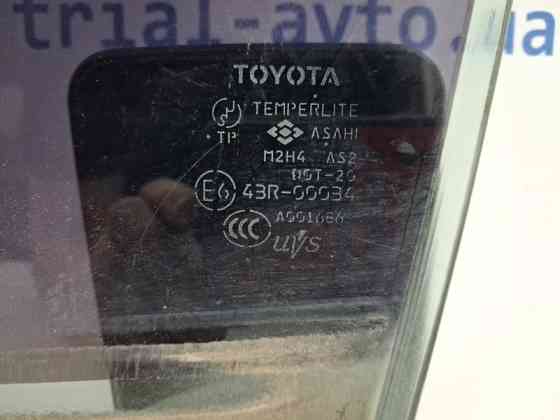 Стекло двери переднее левое Toyota RAV 4 A30 2.0 БЕНЗИН 1AZFE 2005 (б/у) Київ