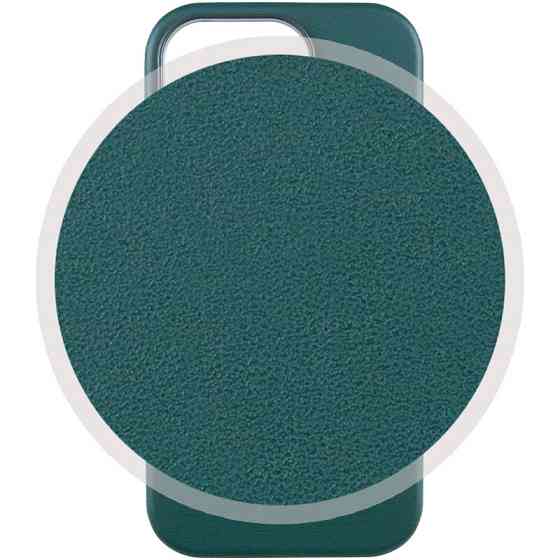 Кожаный чехол Leather Case (AAA) with MagSafe and Animation для Apple iPhone 14 Pro (6.1") Херсон