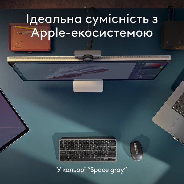 Мышь компьютерная безпроводная Logitech MX Anywhere 3S for Mac Space Gray L910-006947 темно-серая Київ - зображення 8