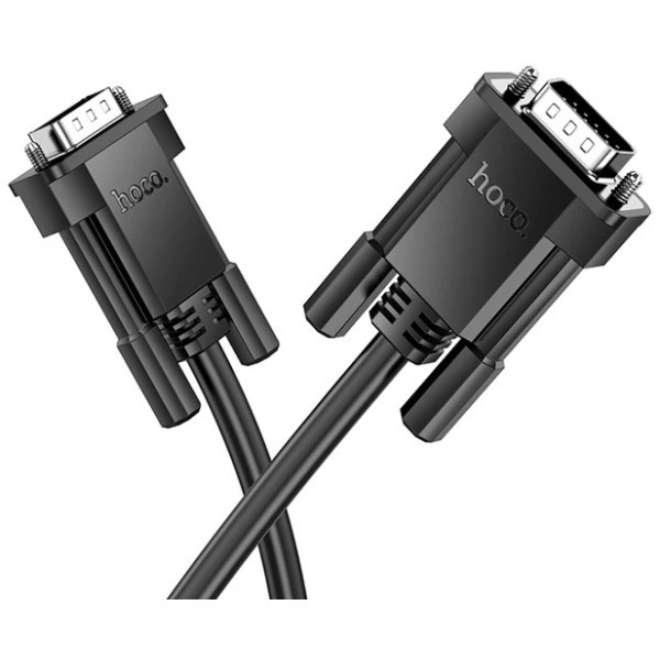 Кабель Hoco US11 VGA-VGA 2m Black (Код товару:43498) Харьков - изображение 3