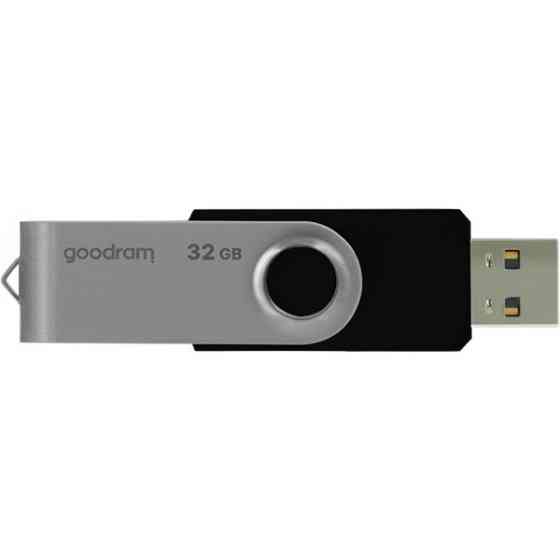 Флеш пам'ять GOODRAM UTS2 (Twister) 32GB Black (UTS2-0320K0R11) (Код товару:40072) Харків
