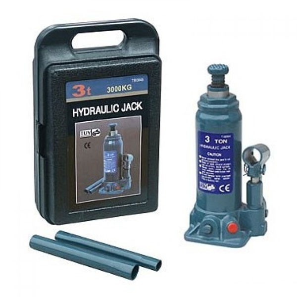 Домкрат столбик одноштоковый 3т 194-372 мм в кейсе TORIN T90304S Харків - зображення 1