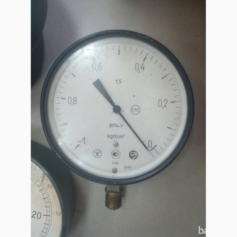 Манометры ВП4-У. 1 -0кгс/см2. -1шт. 150грн Харків - зображення 1