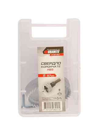 Сверло корончатое GRANITE HSS 57 мм 6-08-057 Харьков