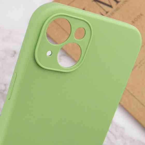 Чехол Silicone Case Full Camera Protective (AA) NO LOGO для Apple iPhone 13 (6.1") Херсон