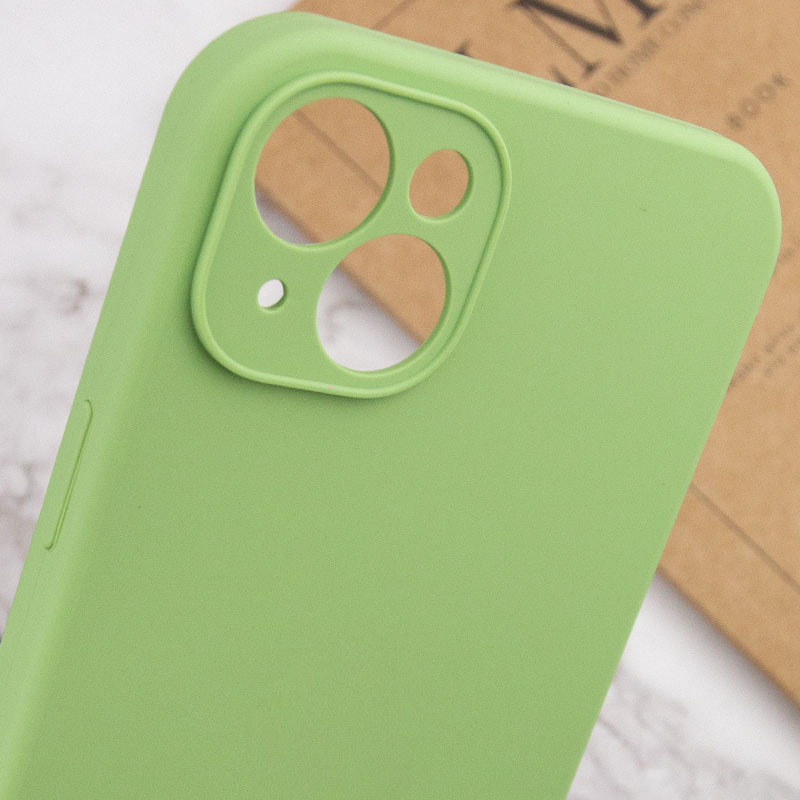 Чехол Silicone Case Full Camera Protective (AA) NO LOGO для Apple iPhone 13 (6.1") Херсон - изображение 5
