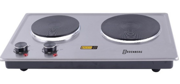 Плита електрична настільна Edenberg EB-62198 2500 Вт Київ - зображення 1