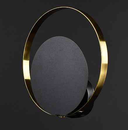 Бра настінна B5-250*250-bk-gd Чорний 25х25х7 см. Київ