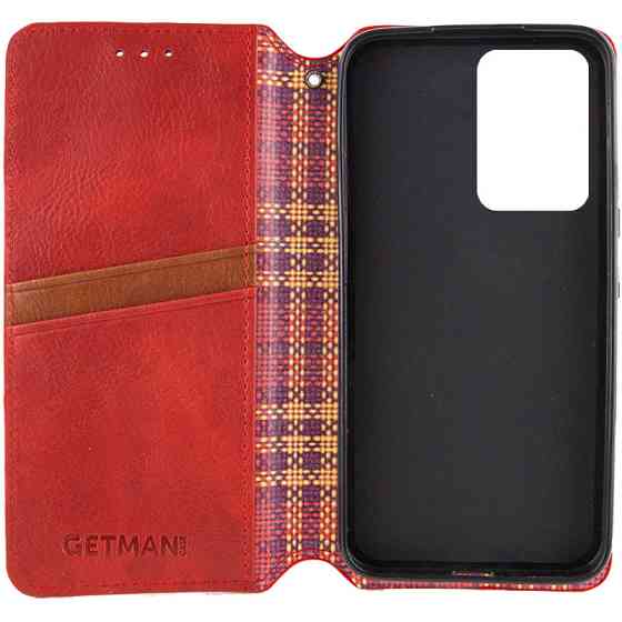 Кожаный чехол-книжка GETMAN Cubic (PU) для Xiaomi 14T Херсон