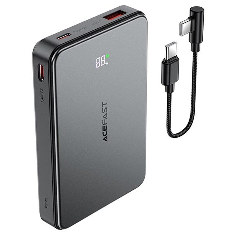 Портативное ЗУ Power Bank Acefast M31 PD22.5W с БЗУ with cable 10000 mAh Херсон - изображение 5