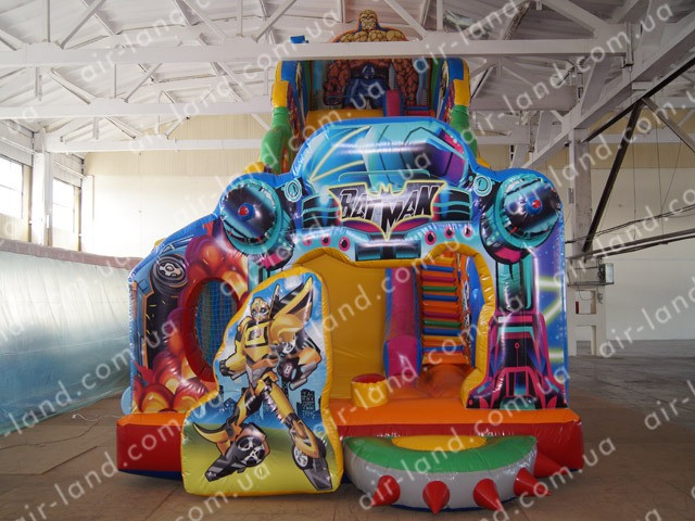 Надувна гірка Супергерої 8 Киев - изображение 2