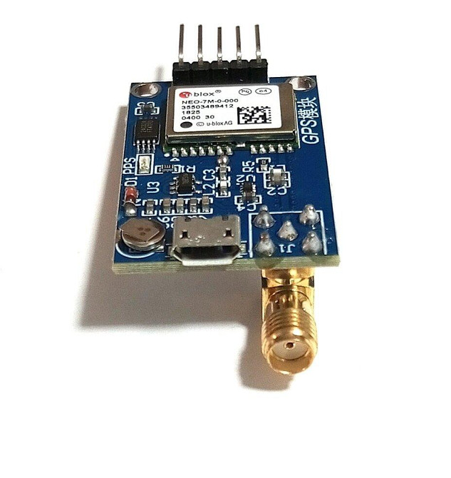 Модуль GPS NEO-7M SMA, 3-5V со встроенной керамической антенной, интерфейс USB UART, REALPOY (82986) Днепр - изображение 4