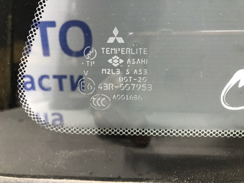 Стекло в кузов заднее правое Mitsubishi Outlander 2003-2006 MR574298 (Арт. 53471) Київ - зображення 3