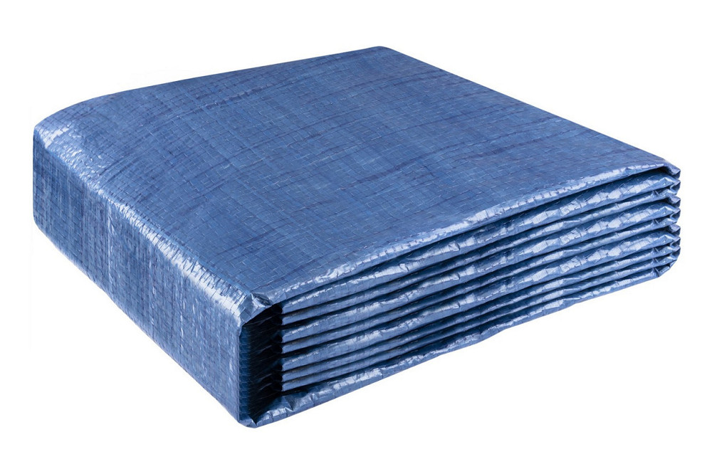 Тент универсальный MASTERTOOL TARPAULIN 6 × 10 м Blue 79-9610-В Харьков - изображение 6