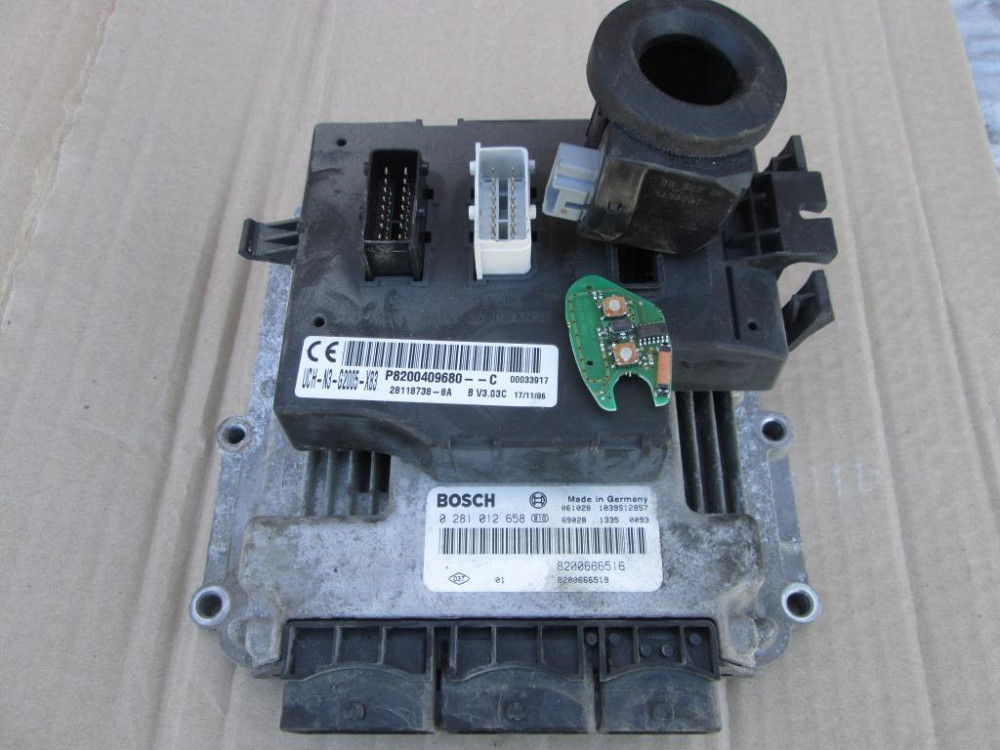 Блок управления двигателем комплект Nissan Primastar 2.0 dci 2007-2010 (0281014648) Ковель - изображение 2