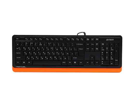 Клавиатура компьютерная проводная A4Tech Fstyler FKS10(Orange) оранжевая Киев
