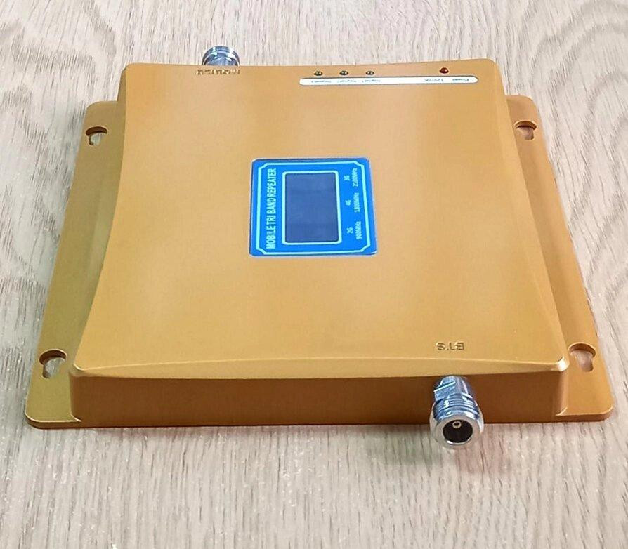 Усилитель мобильной связи трехдиапазонный 2G/3G/4G SL-1770-GDW 900/1800/2100 МГц, 300-400 кв. м. Дніпро - зображення 12