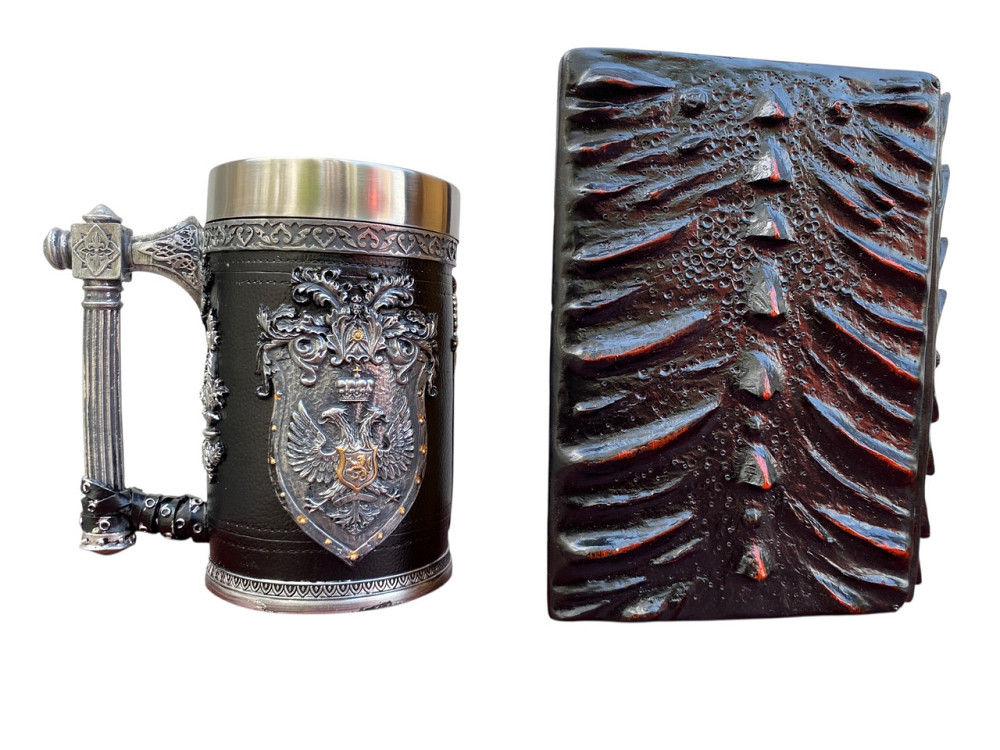 Подарочный набор Кружка 3D Щит и Корона и Блокнот 3D «Око Пламенного Дракона» Київ - зображення 2