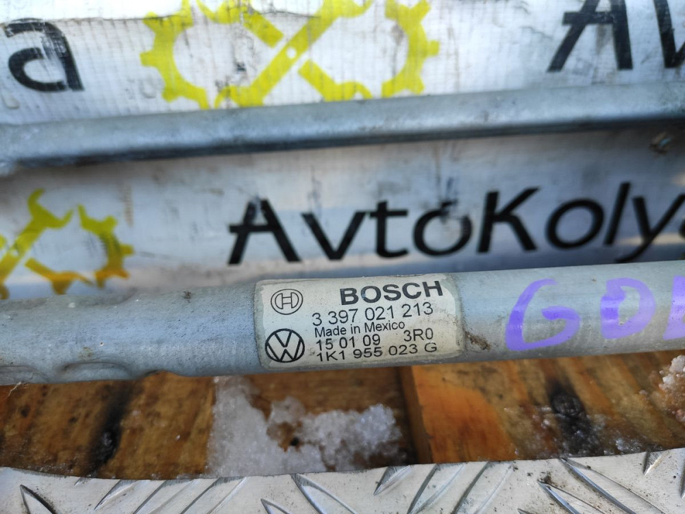 Трапеция дворников с моторчиком VW Golf V 2003-2008 (1K1955023G) Ковель - изображение 1