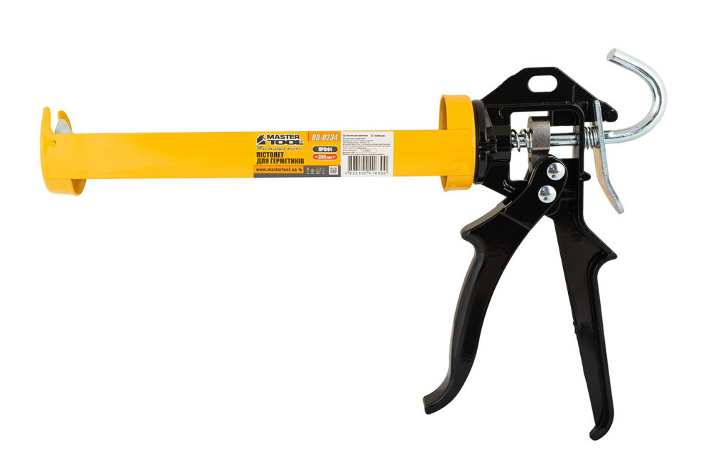 Пистолет для герметиков полуоткрытый MASTERTOOL 310 мл 355 мм 80-0234 Харьков - изображение 2