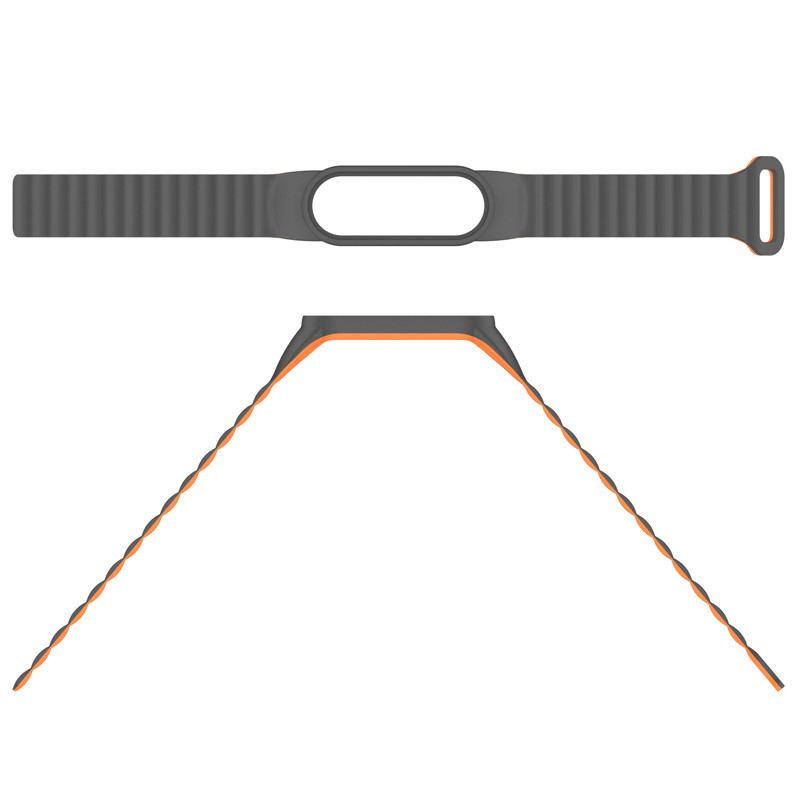 Ремешок Dual-color Magnetic для Xiaomi Mi Band 9/8/10 Херсон - изображение 4