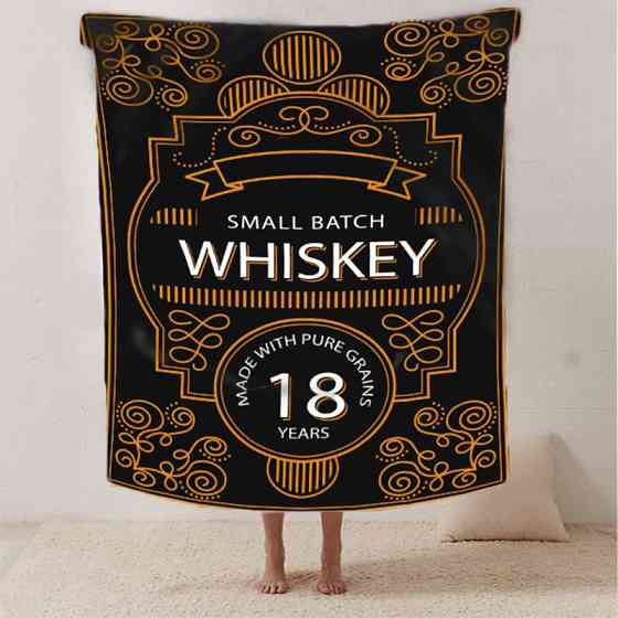 Плед 3D Whiskey 2656_B 12584 135х160 см Киев