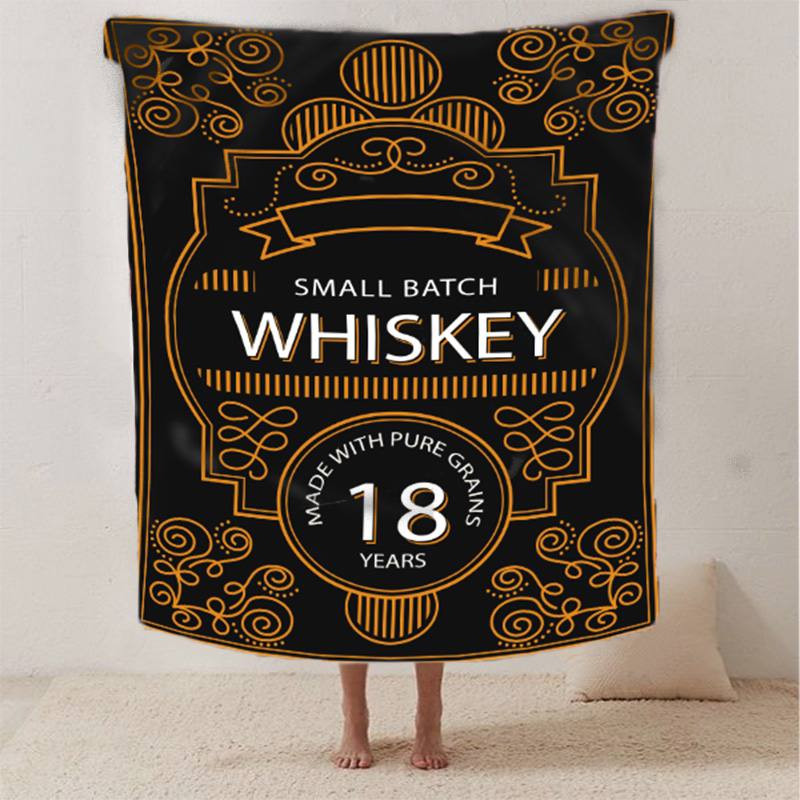 Плед 3D Whiskey 2656_B 12584 135х160 см Киев - изображение 1
