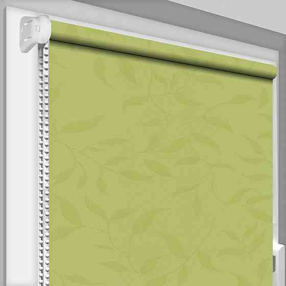 Рулонна штора Rolets Натура 1-2257-375 37.5x170 см відкритого типу Салатова Киев