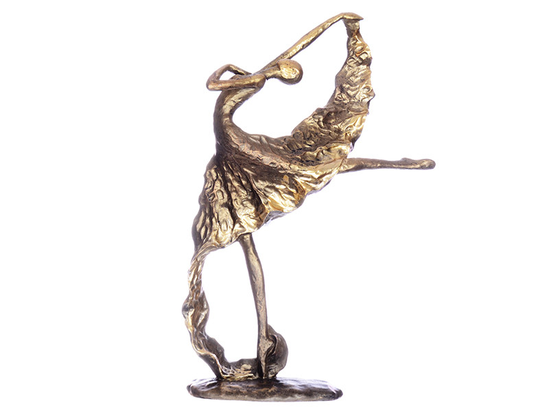 Фігурка декоративна Lefard Балерина 192-027 38х27х10 см бронзова Київ - зображення 1