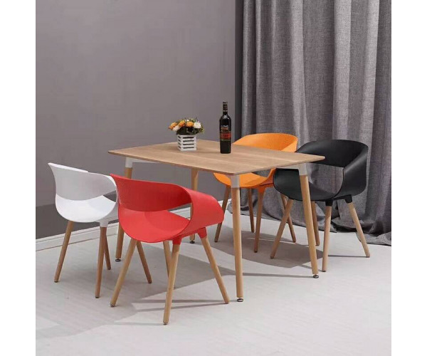 Стілець Берта пластиковий чорний Дніпро - зображення 4