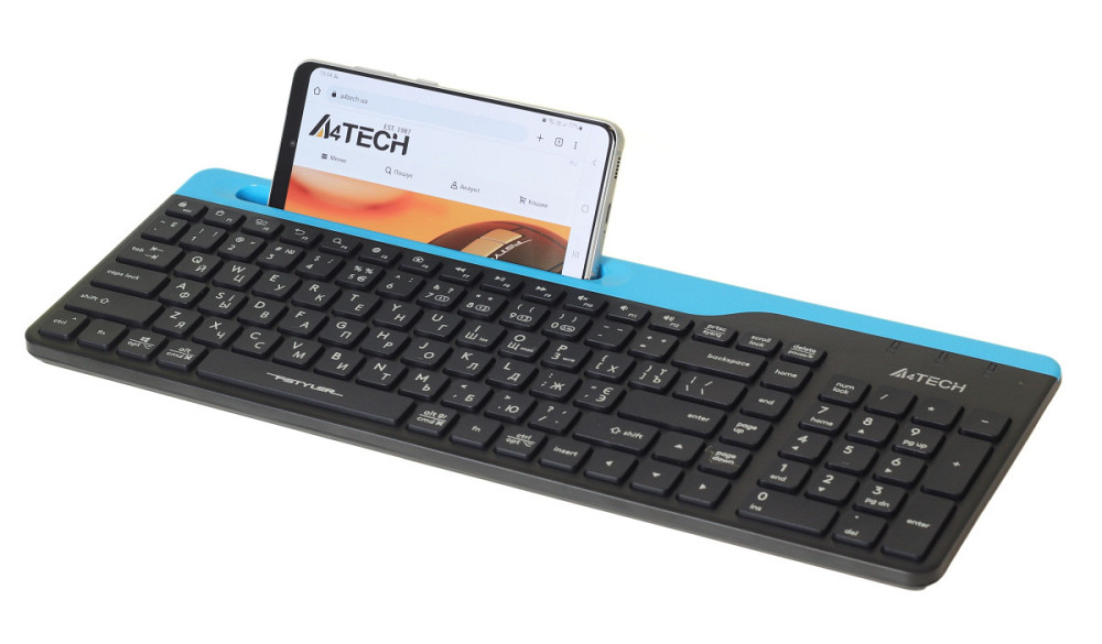 Клавиатура беспроводная A4Tech Fstyler FBK25(Black) черная Київ - зображення 6