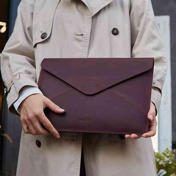 Чехол для ноутбука винтажный Incarne Message MacBook Pro 13" 2016-2025 message-burgundy-vintage-pro- Київ