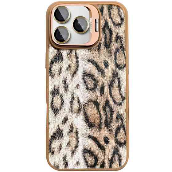 Чехол TPU+PC Wild Leopard with MagSafe and Lens для Apple iPhone 16 Pro (6.3") Херсон