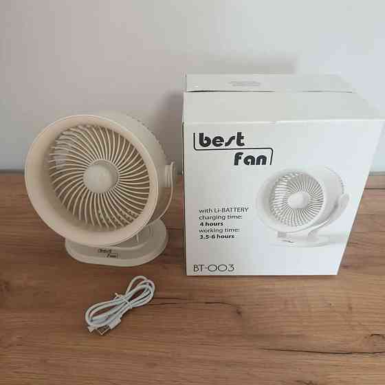 Вентилятор настольний Best Fan ВТ-003 5 Вт белый Киев