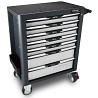 Тележка с набором инструментов для СТО TOPTUL (Pro-Plus) 7 секций 261ед. cерая GE-26109 Харьков