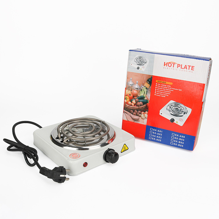 Плита электрическая настольная BSD-1010B-white 1000 Вт белая Київ - зображення 5