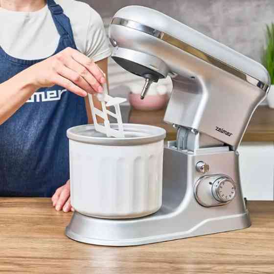 Миксер планетарный ZELMER ZKR1360 1200 Вт серебристый Киев