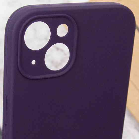 Чехол Silicone Case Full Camera Protective (AA) NO LOGO для Apple iPhone 13 (6.1") Херсон