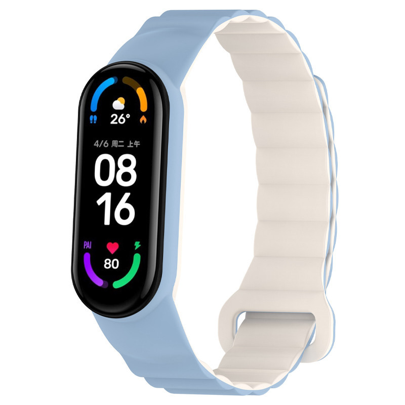 Ремешок Dual-color Magnetic для Xiaomi Mi Band 7/6/5/4/3 Херсон - изображение 1