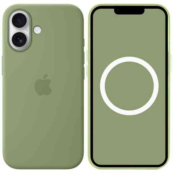 Чехол Silicone case (AAA) with Magsafe and Animation для Apple iPhone 17 (6.3") Херсон