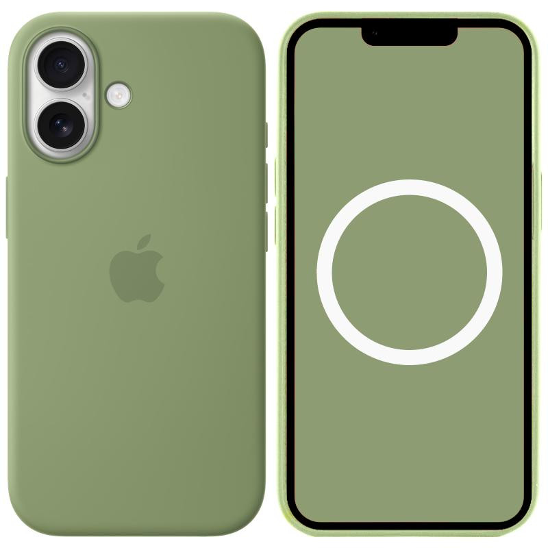 Чехол Silicone case (AAA) with Magsafe and Animation для Apple iPhone 17 (6.3") Херсон - изображение 1