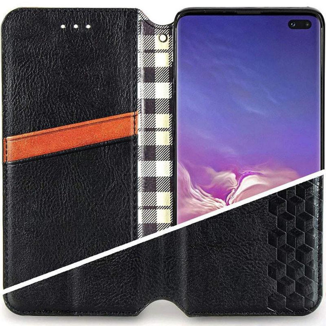 Кожаный чехол-книжка GETMAN Cubic (PU) для Samsung Galaxy A07 Херсон - изображение 4