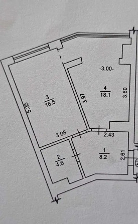 Простора 1 кім кв в ЖК 4 Карата, вул. Ватутіна 110! 5 поверх! Газ! Вишгород - зображення 7