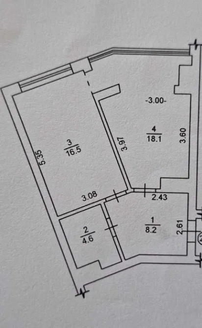 Простора 1 кім кв в ЖК 4 Карата, вул. Ватутіна 110! 5 поверх! Газ! Вышгород - изображение 7