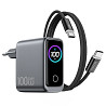 СЗУ WIWU CHG300 Voyager PD100W+QC3.0 (1USB-A/2C) + кабель Type-C to Type-C Херсон