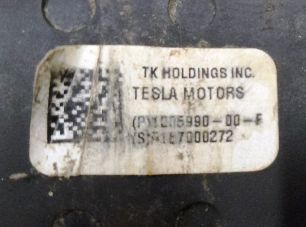 Замок ремня безопасности водительского сиденья BLK Tesla model S, model S REST, model X 1005990-05-G Київ - зображення 4