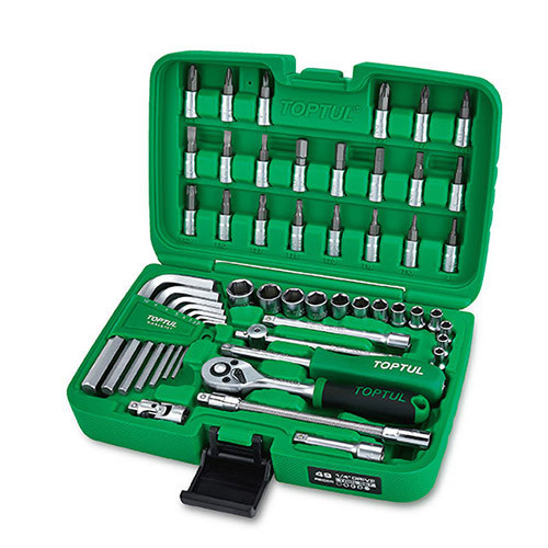 Набор инструмента в кейсе 1/4" 49ед. TOPTUL GCAI2492 Харків - зображення 1